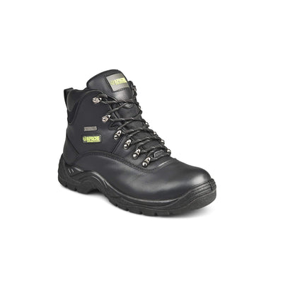Apache SS812SM Black Waterproof Safety Hiker Boots Black Main #colour_black