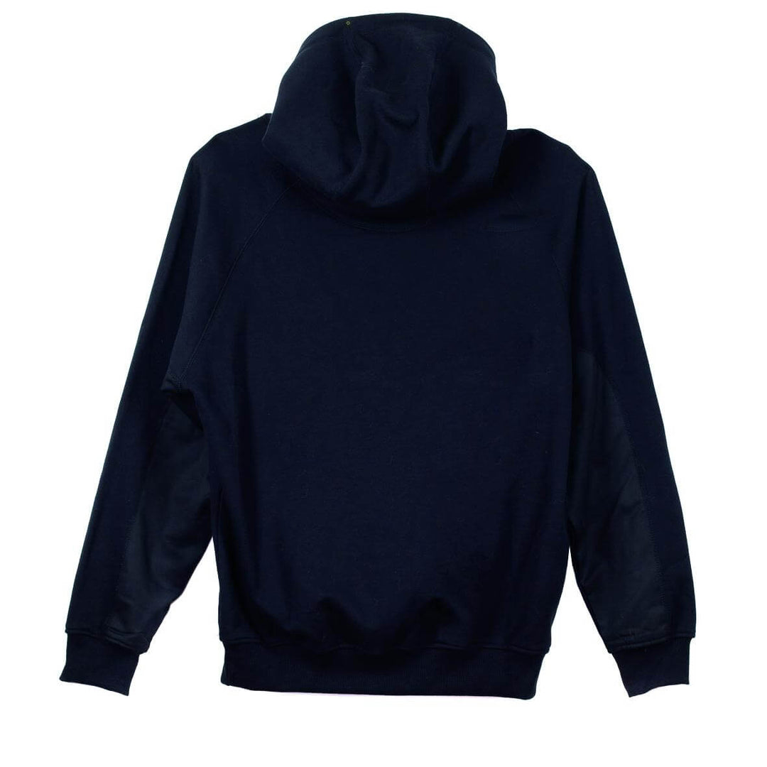 Apache Zenith Heavyweight Hoodie Black Back #colour_black