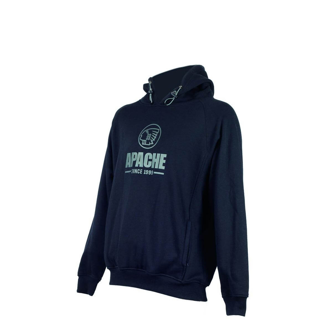 Apache Zenith Heavyweight Hoodie Black Side 1 #colour_black