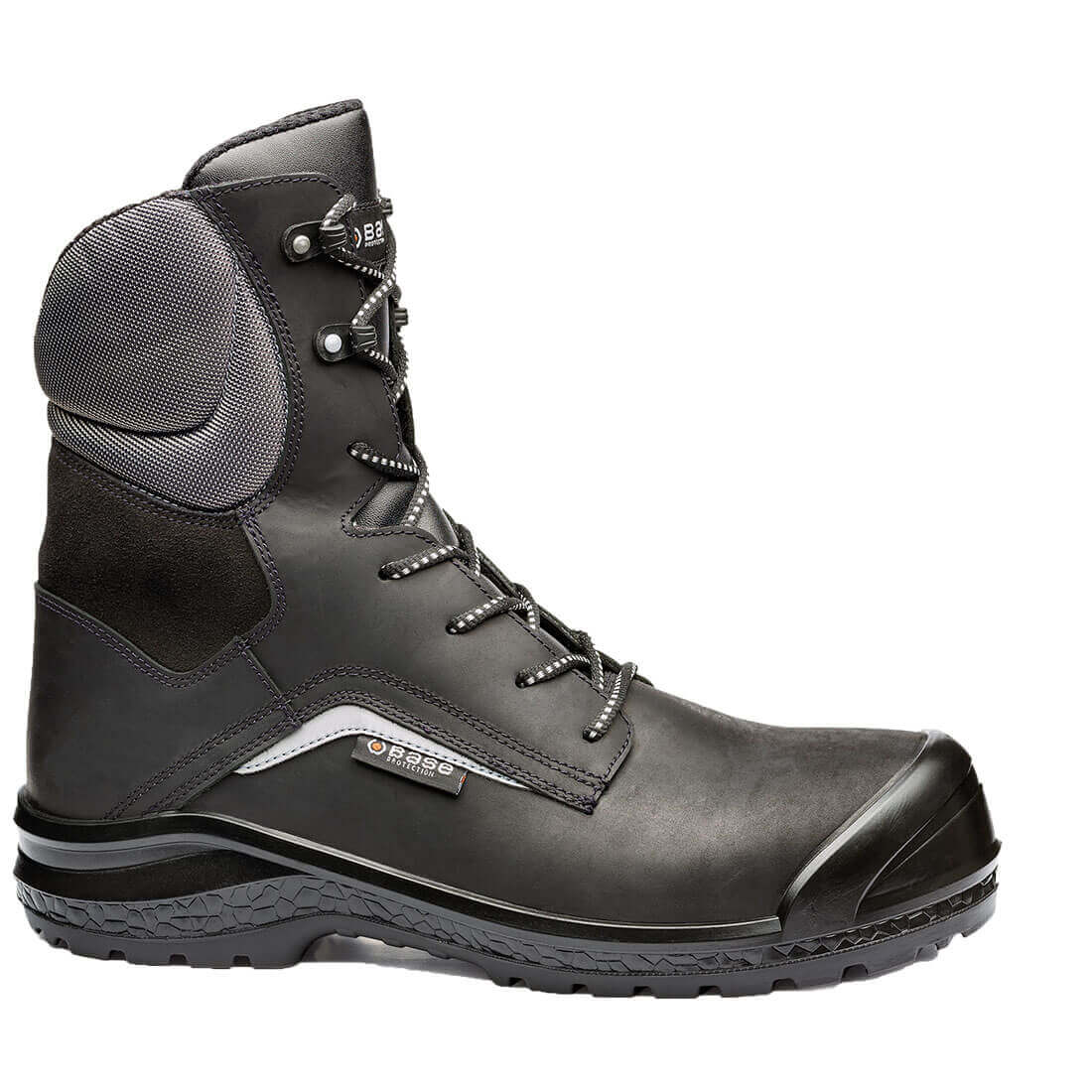 Base Be-Grey Top Toe Cap Work Safety Shoes Black/Grey 1#colour_black-grey