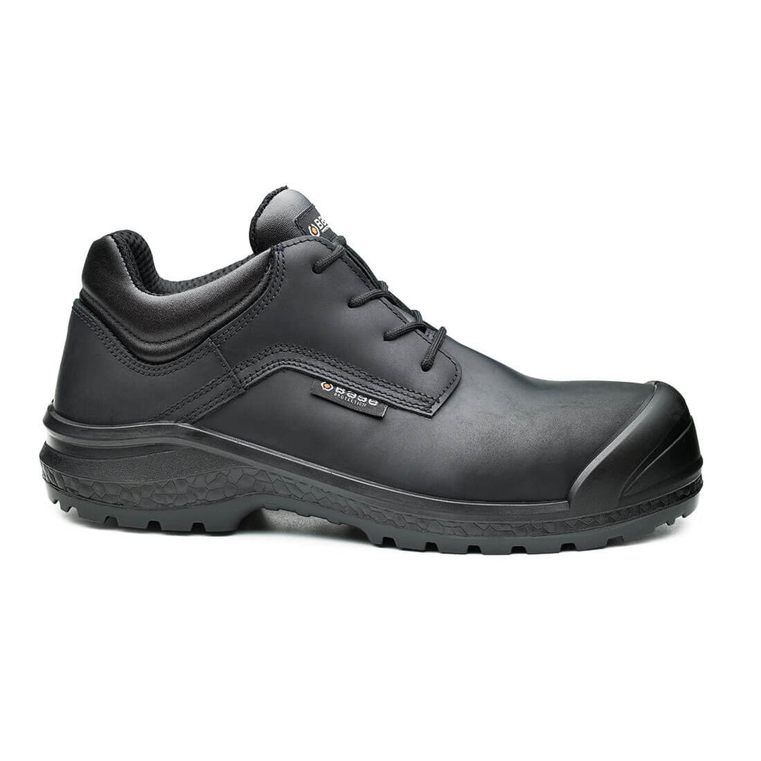 Base Be-Jetty Toe Cap Work Safety Shoes Black 1#colour_black