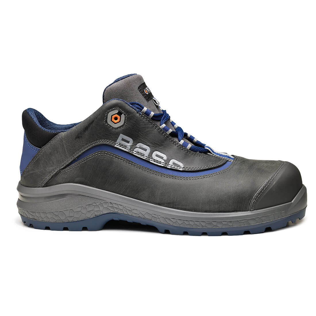 Base Be-Joy Toe Cap Work Safety Shoes Grey/Blue 1#colour_grey-blue