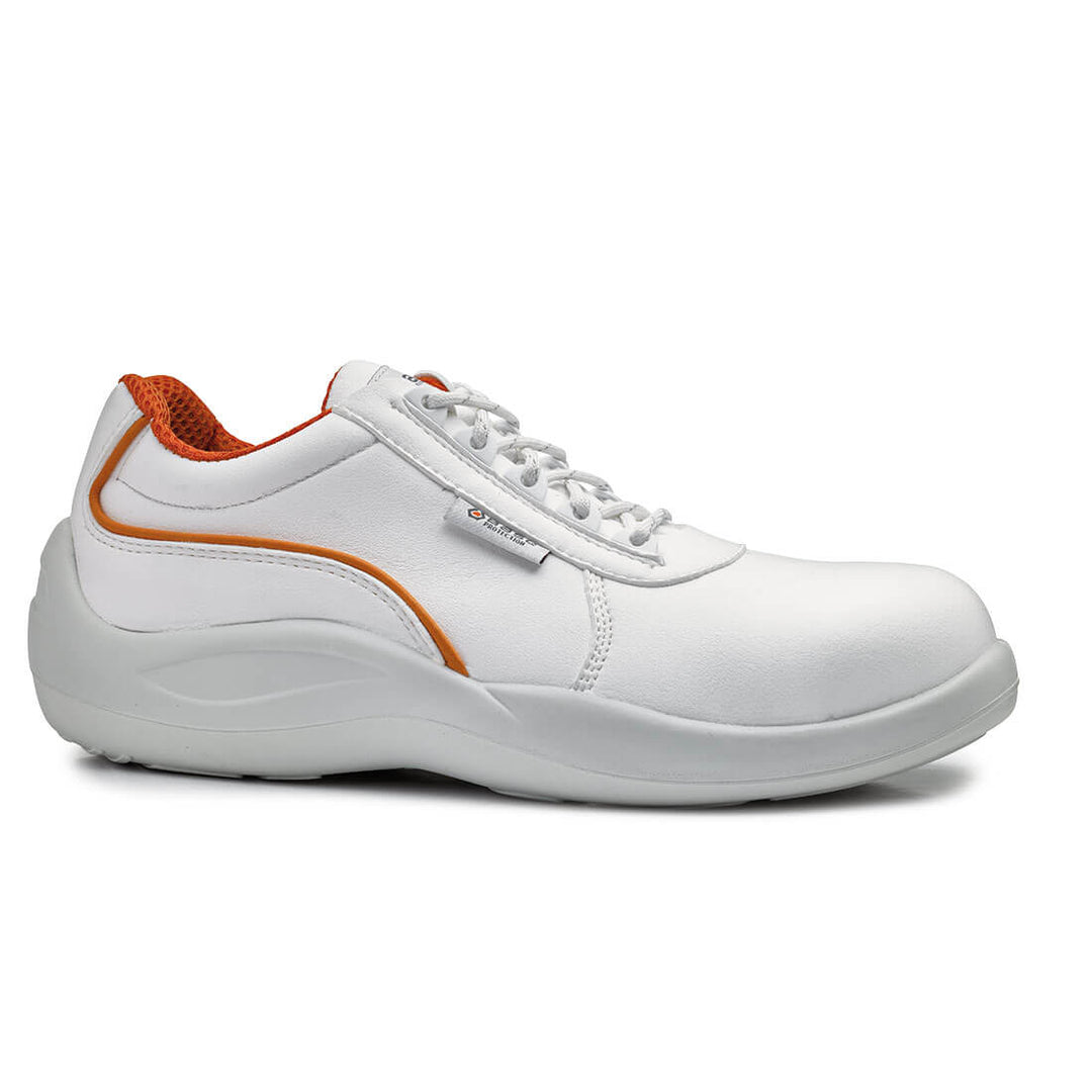 Base Cobalto Toe Cap Work Safety Shoes White 1#colour_white