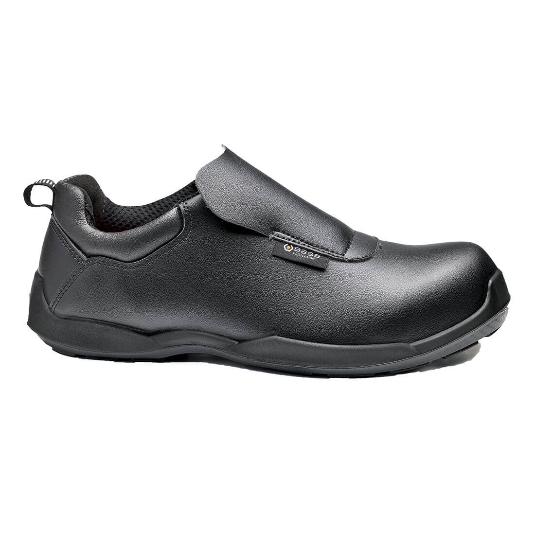Base Cooking Toe Cap Work Safety Shoes Black 1#colour_black