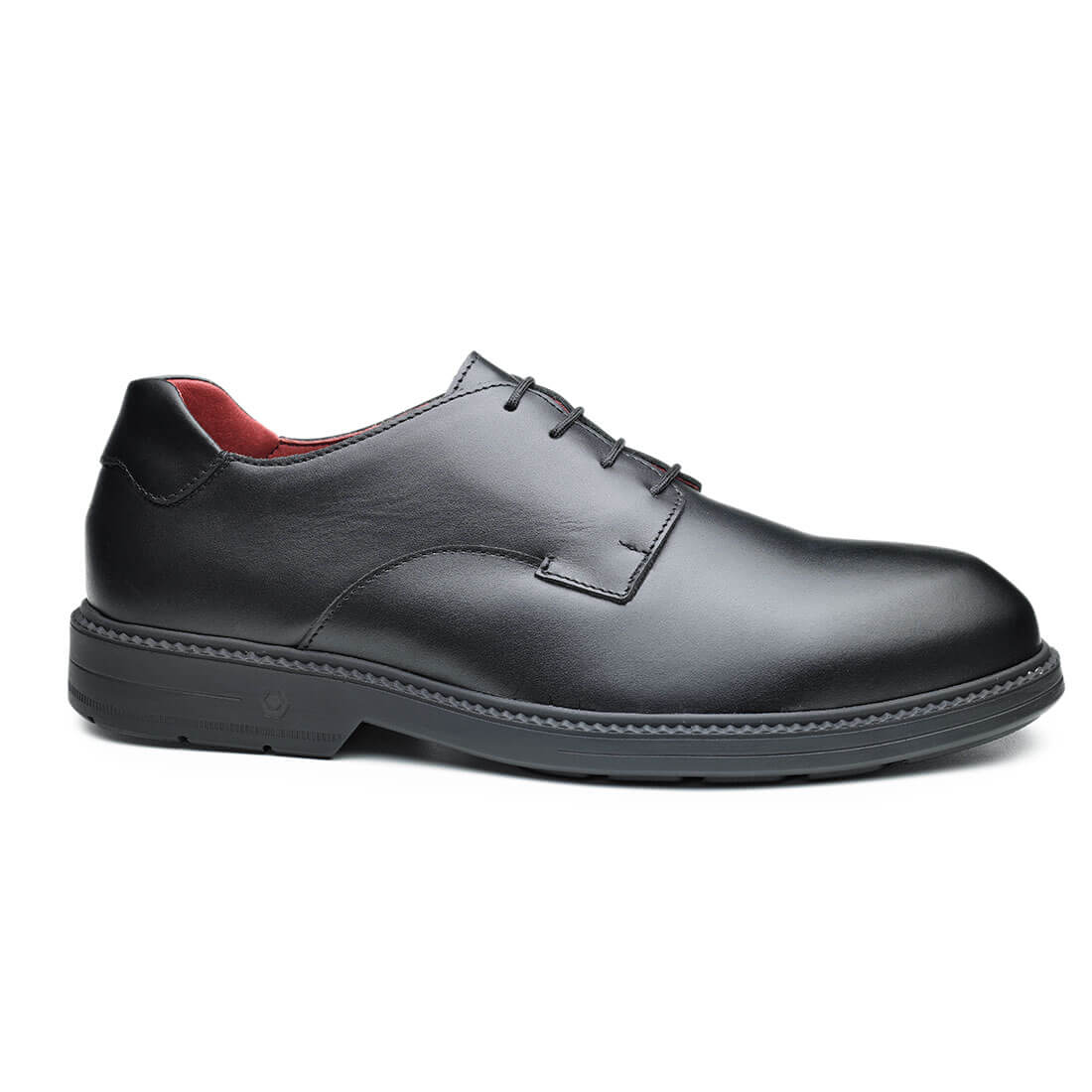 Base Cosmos Toe Cap Work Safety Shoes Black 1#colour_black
