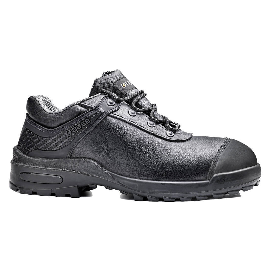 Base Curtis Toe Cap Work Safety Shoes Black 1#colour_black