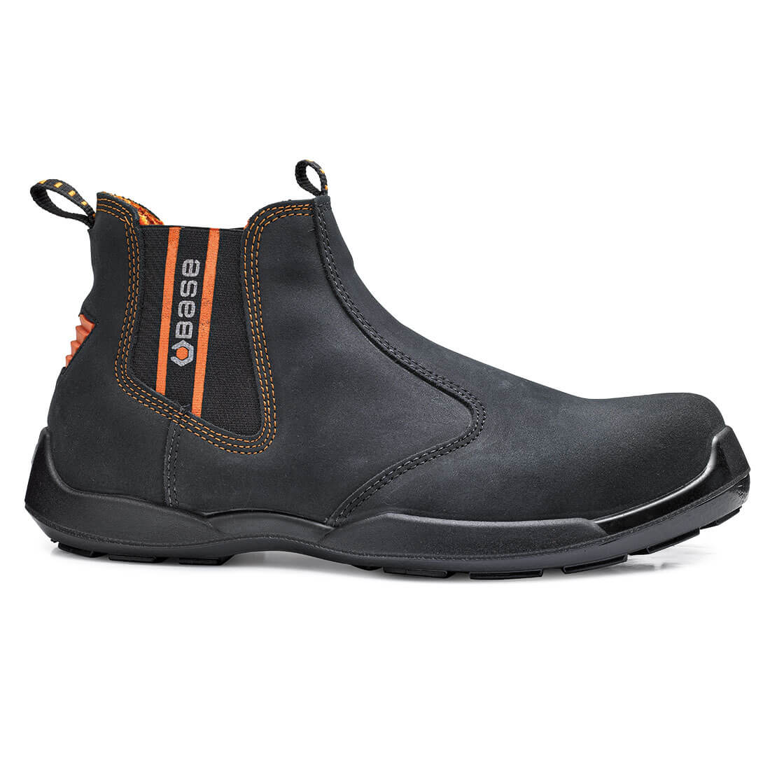 Base Dealer Toe Cap Work Safety Boots Black/Orange 1#colour_black-orange