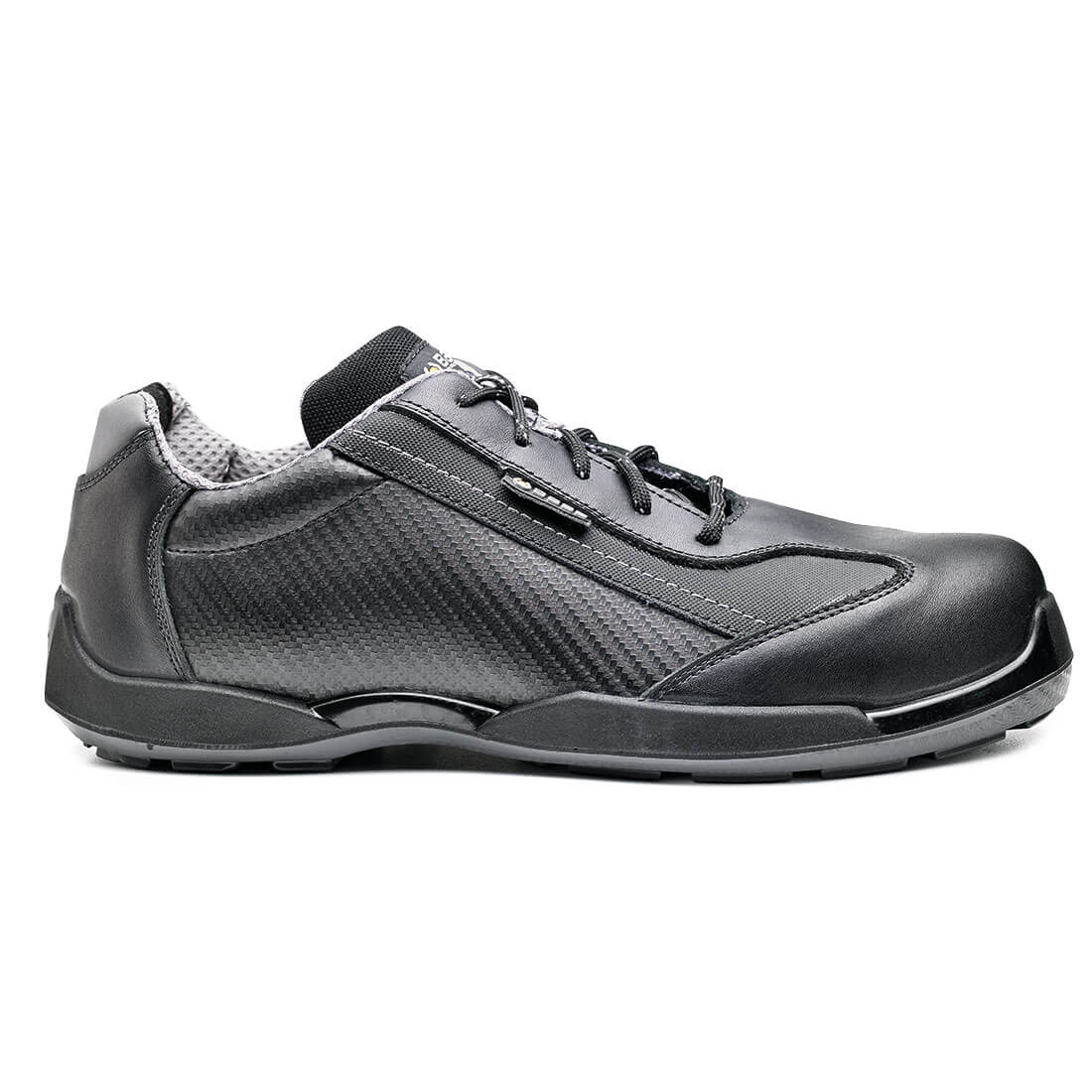 Base Diving Toe Cap Work Safety Shoes Black/Grey 1#colour_black-grey