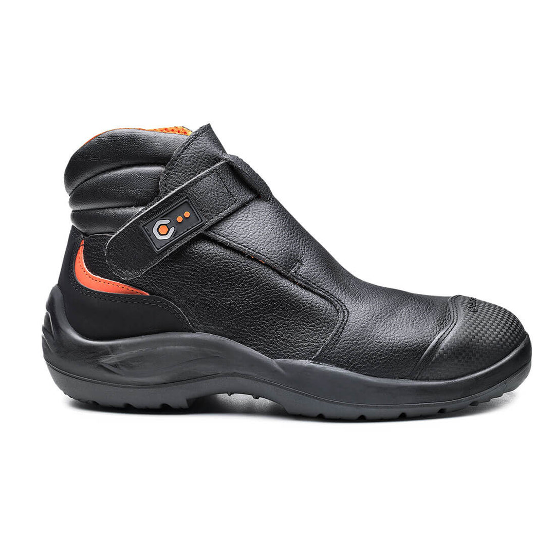 Base Dvorak Toe Cap Work Safety Boots Black 1#colour_black