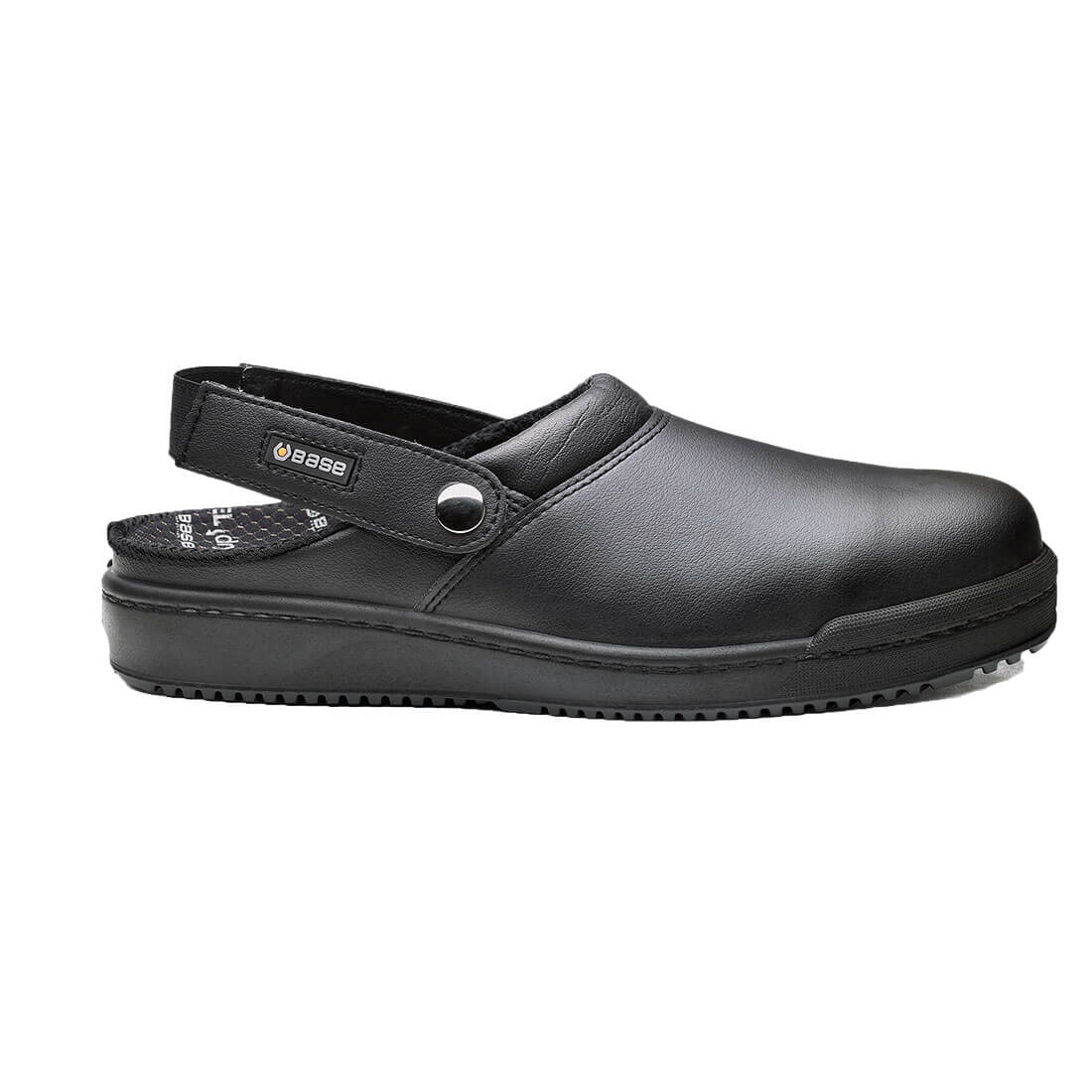 Base Lunch Toe Cap Work Safety Sandals Black 1#colour_black