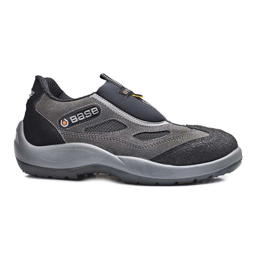 Base Quark Toe Cap Work Safety Shoes Grey/Blue 1#colour_grey-blue