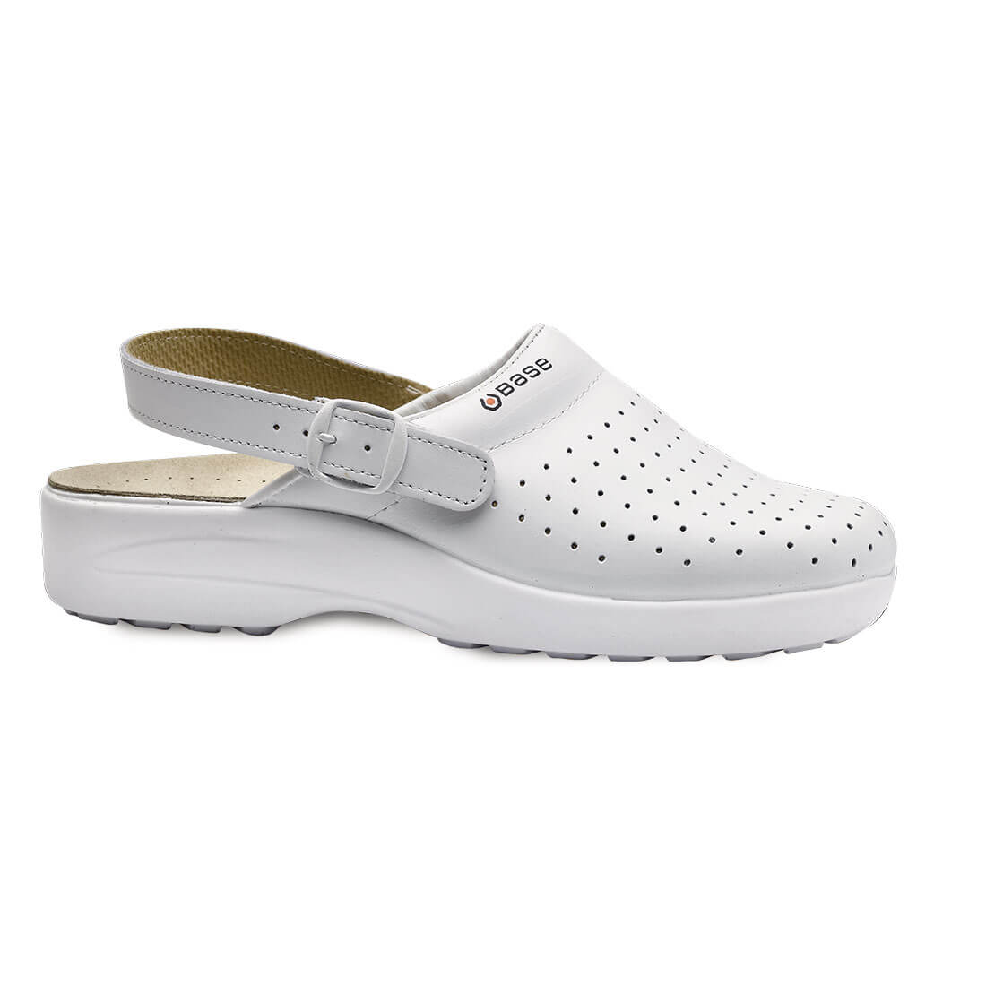 Base Xeno Toe Cap Work Safety Sandals White 1#colour_white