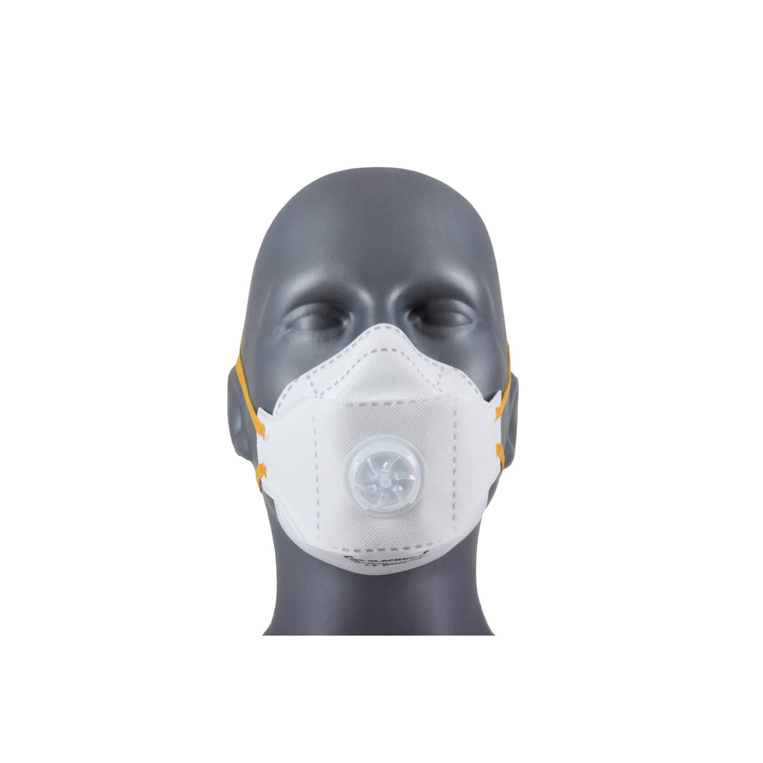 Blackrock Eazi-Breathe FFP2 Fold Flat Respirator Clear 2#colour_clear