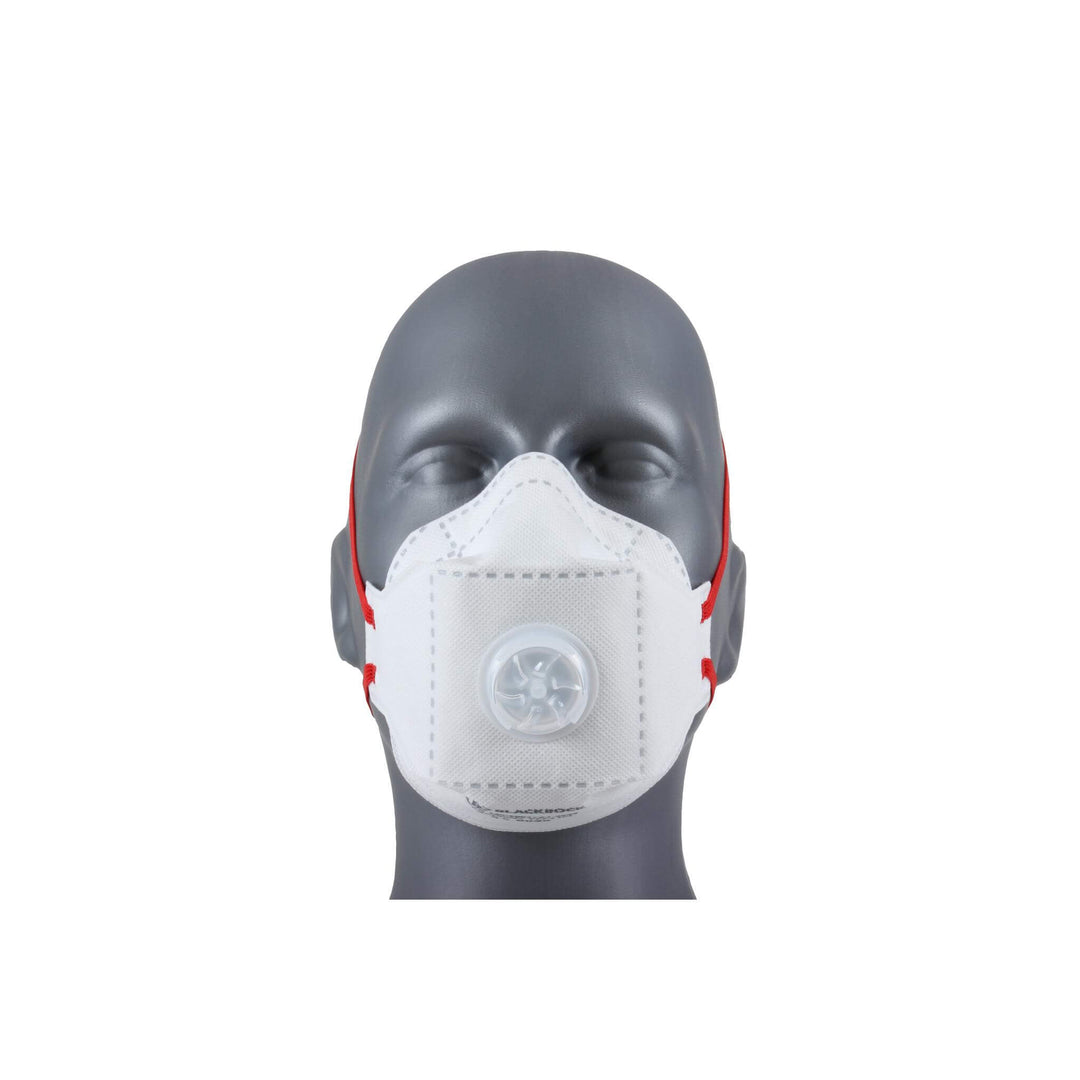 Blackrock Eazi-Breathe FFP3 Fold Flat Respirator Clear 2#colour_clear