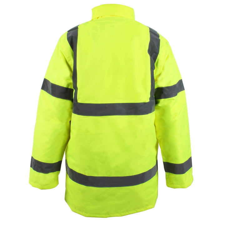 Blackrock Hi-Vis Coat Yellow 2#colour_yellow