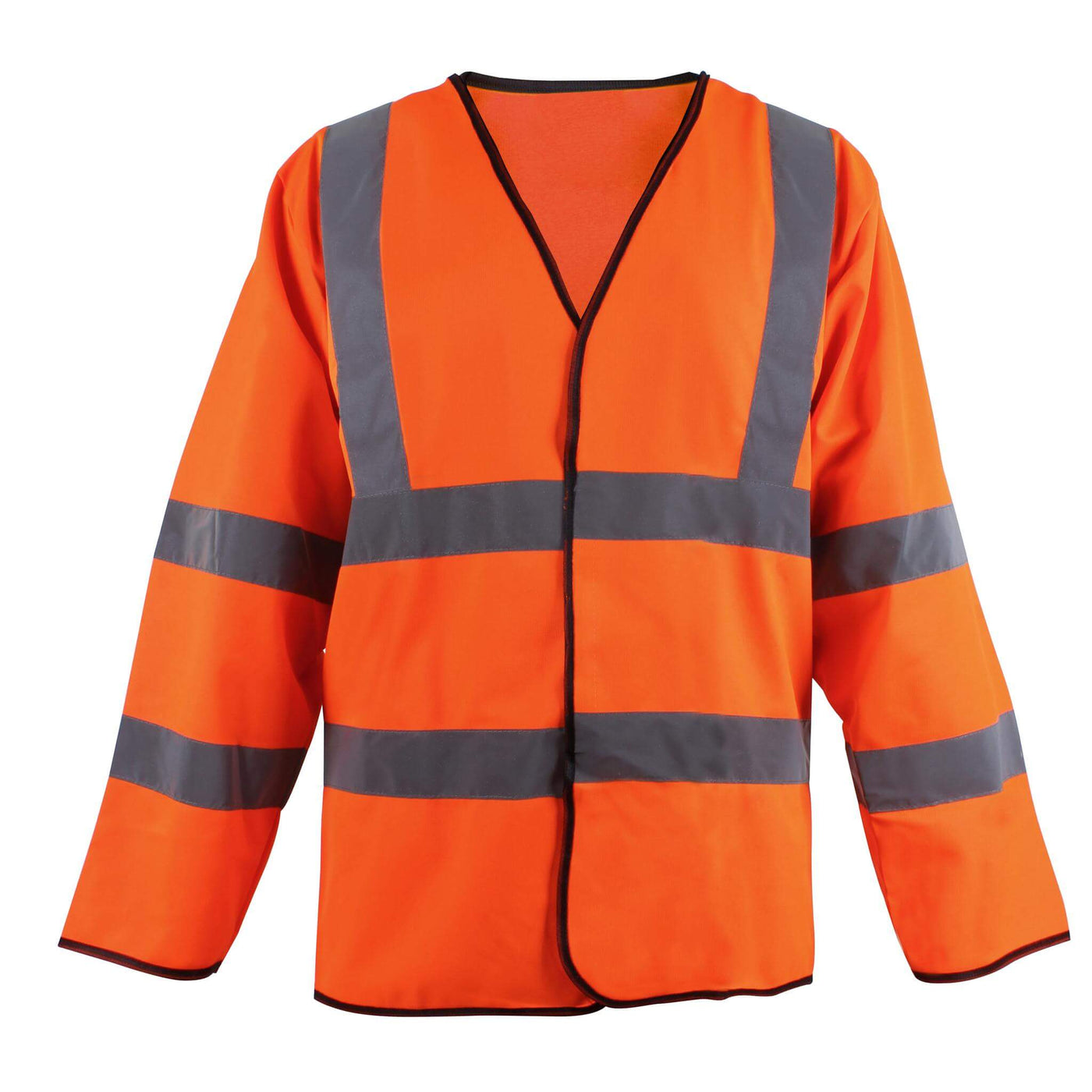 Blackrock Hi-Vis Long Sleeved Vest Orange Main#colour_orange