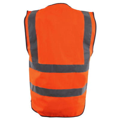 Blackrock Hi-Vis Premium Waistcoat Orange 2#colour_orange
