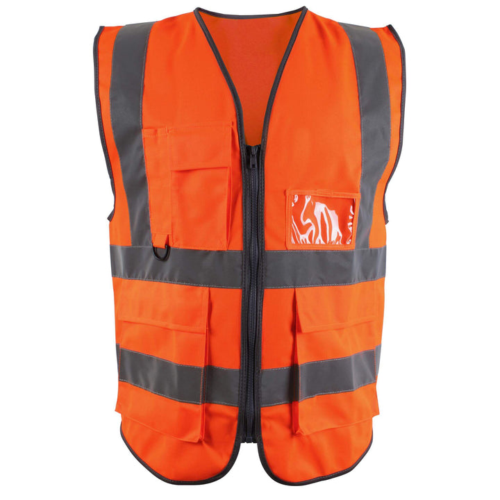 Blackrock Hi-Vis Premium Waistcoat Orange Main#colour_orange