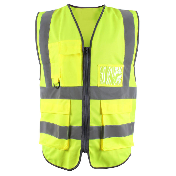 Blackrock Hi-Vis Premium Waistcoat Yellow Main#colour_yellow