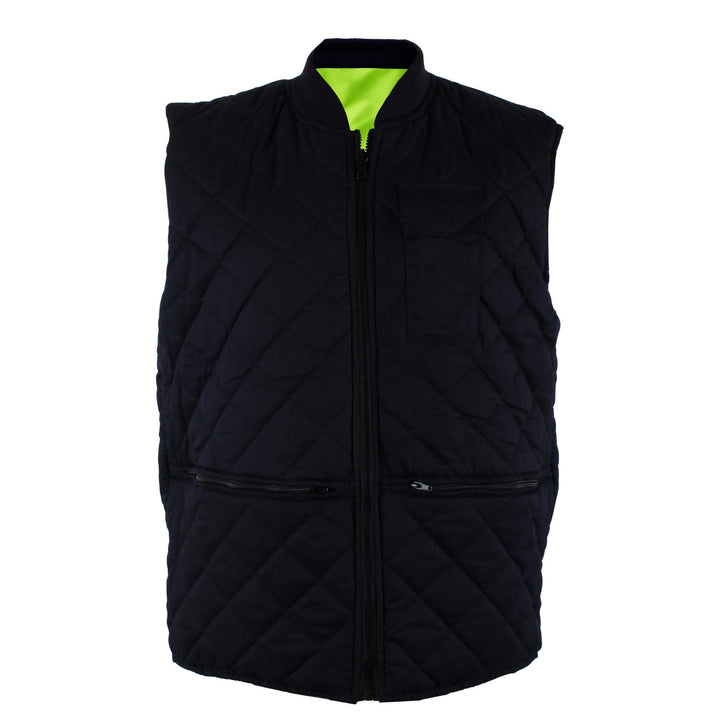 Blackrock Hi-Vis Yellow Bodywarmer Yellow 2#colour_yellow