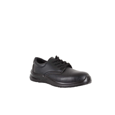 Blackrock Hygiene Lace-Up Safety Shoes Black Main#colour_black