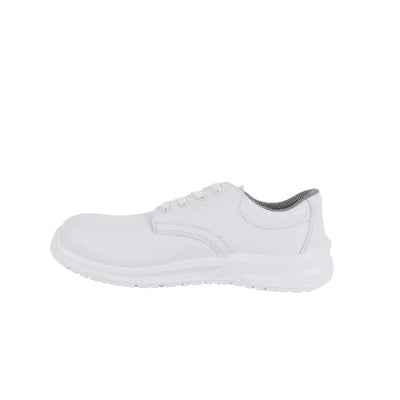 Blackrock Hygiene Lace-Up Safety Shoes White 2#colour_white