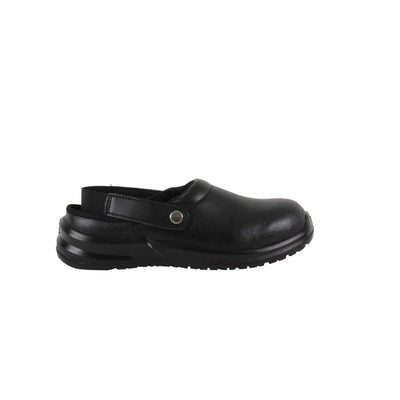 Blackrock Hygiene Safety Clogs Black 3#colour_black