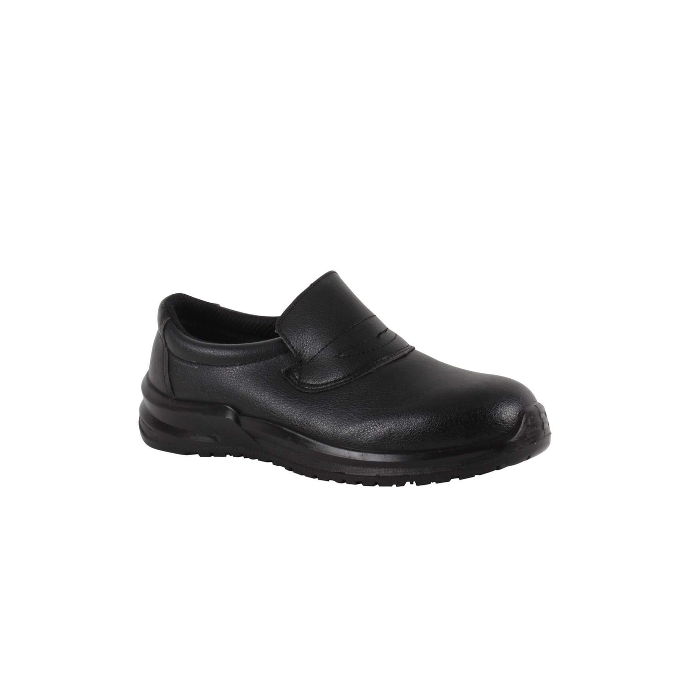 Blackrock Hygiene Slip-On Safety Shoes Black Main#colour_black
