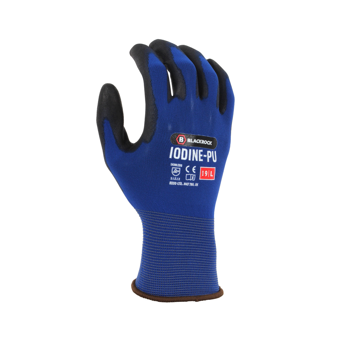 Blackrock Iodine PU Gloves Blue 2#colour_blue