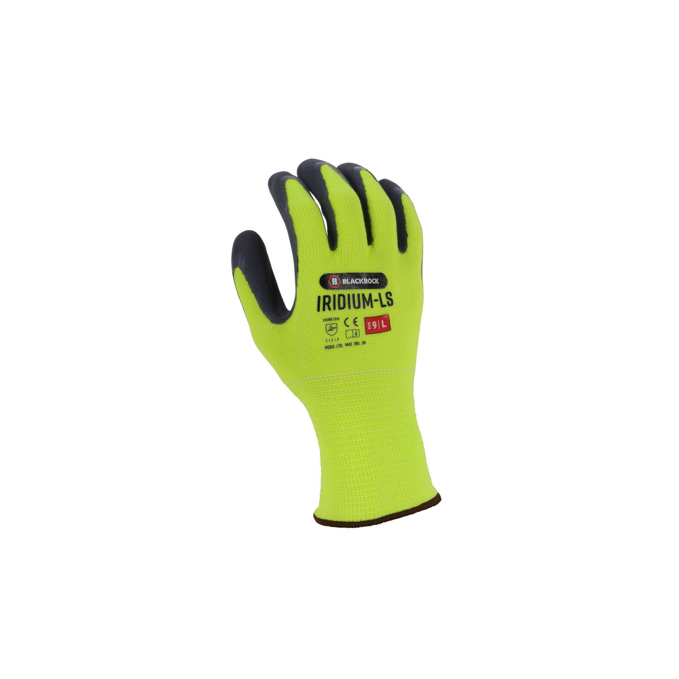 Blackrock Iridium LS Sandy Latex Wet and Dry Grip Gloves Yellow 2#colour_yellow