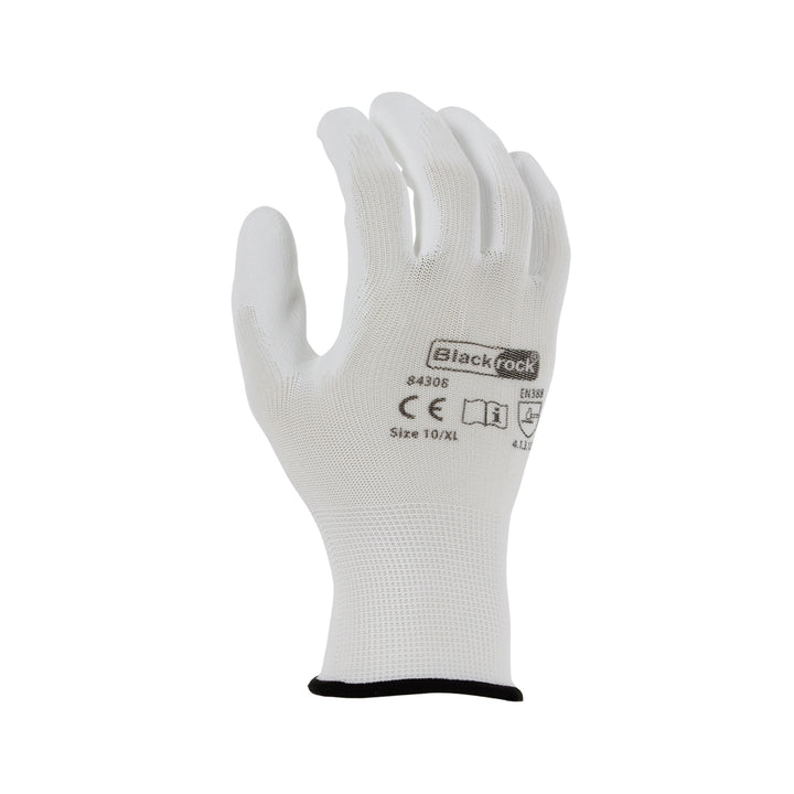 Blackrock Painters Lightweight Gripper Gloves White 2#colour_white