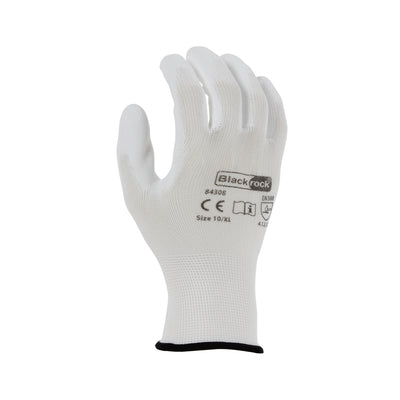 Blackrock Painters Lightweight Gripper Gloves White 2#colour_white