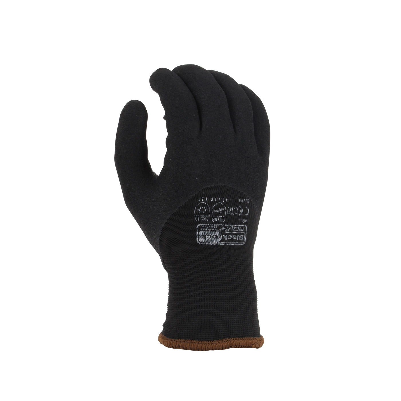 Blackrock Thermotite Breathable Thermal Lined Oil Grip Gloves Black 2#colour_black