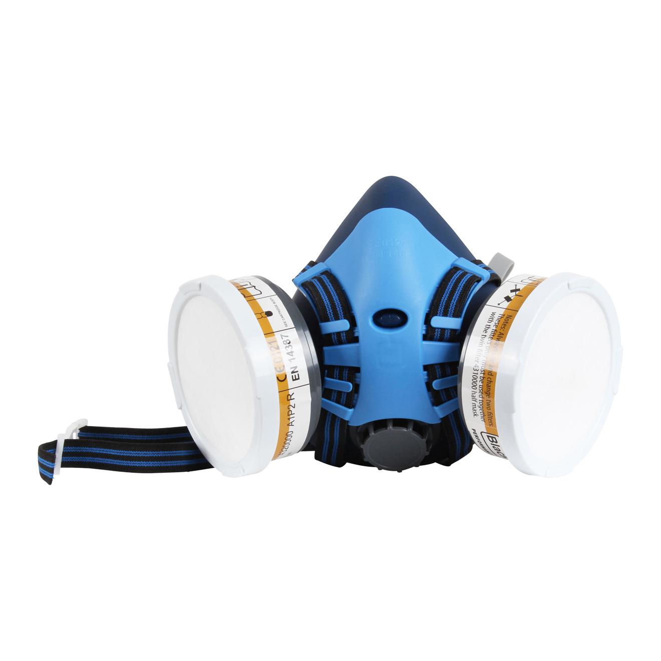 Blackrock Twin Filter Respirator With A1/P2 Cartridges