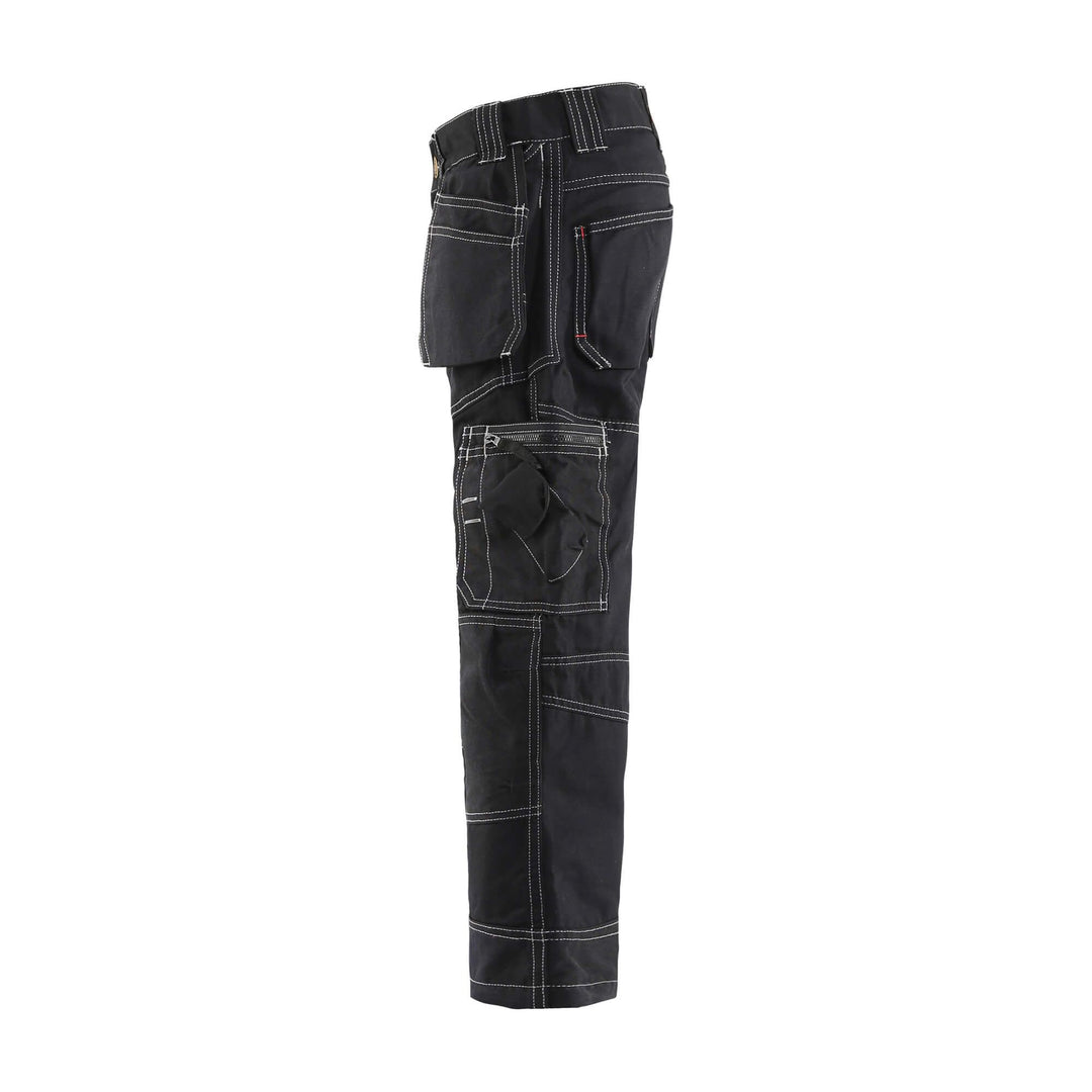 Blaklader 15461310 1500 Trousers Black Black Left #colour_black