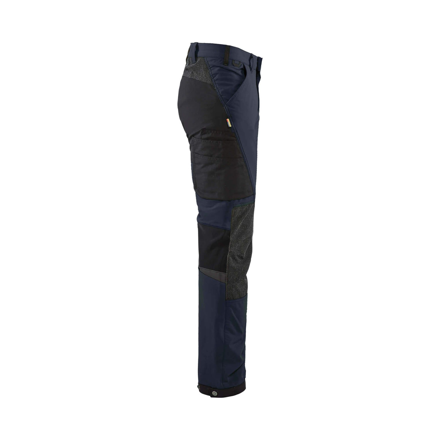Blaklader 14221645 4-Way-Stretch Trousers Cordura Dark Navy Blue/Black Right #colour_dark-navy-blue-black