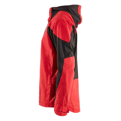 Blaklader 47591846 All Season Jacket Red/Black Left #colour_red-black