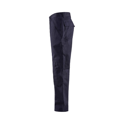Blaklader 17241516 Anti-Flame Trousers Navy Blue Navy Blue Left #colour_navy-blue