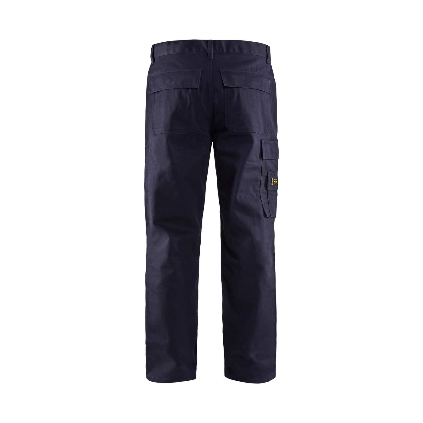 Blaklader 17241516 Anti-Flame Trousers Navy Blue Navy Blue Rear #colour_navy-blue