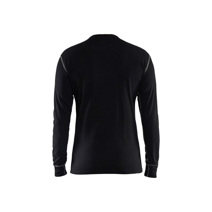 Blaklader 34981725 Baselayer Top Heat Resistant Black Rear #colour_black