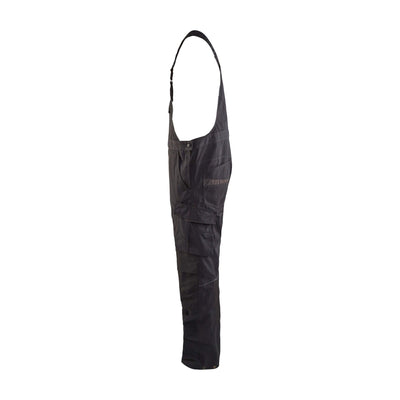 Blaklader 26951330 Bib Overalls Trousers Black/Dark Grey Left #colour_black-dark-grey