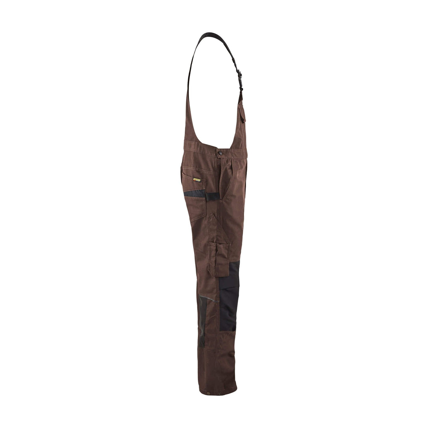 Blaklader 26951330 Bib Overalls Trousers Brown/Black Right #colour_brown-black