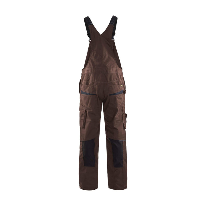 Blaklader 26951330 Bib Overalls Trousers Brown/Black Rear #colour_brown-black