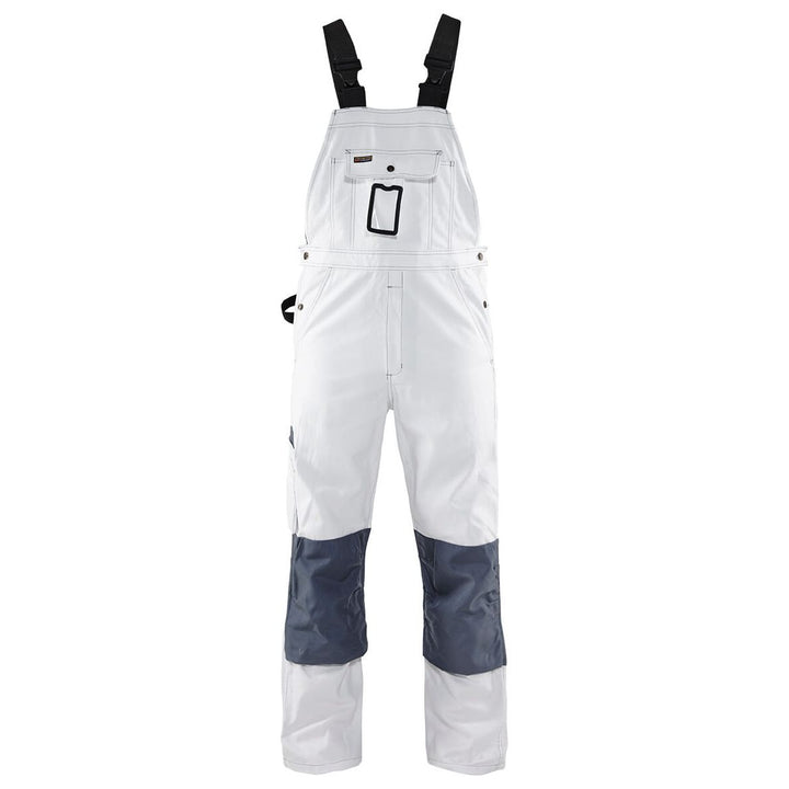 Blaklader 26111210 Bib Overalls White White Main #colour_white