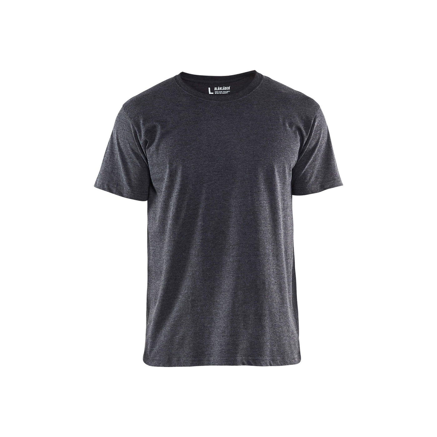 Blaklader 35251053 Black Cotton T-Shirt Black Melange Main #colour_black-melange