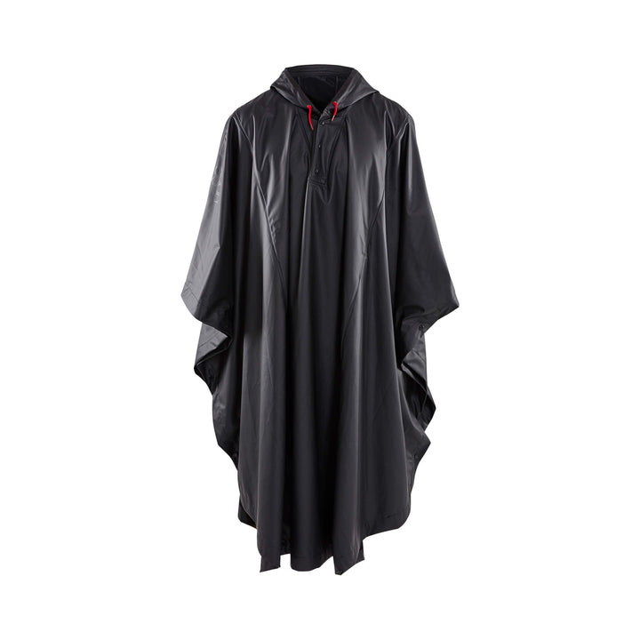 Blaklader 43092000 Black Rain Poncho Black Main #colour_black