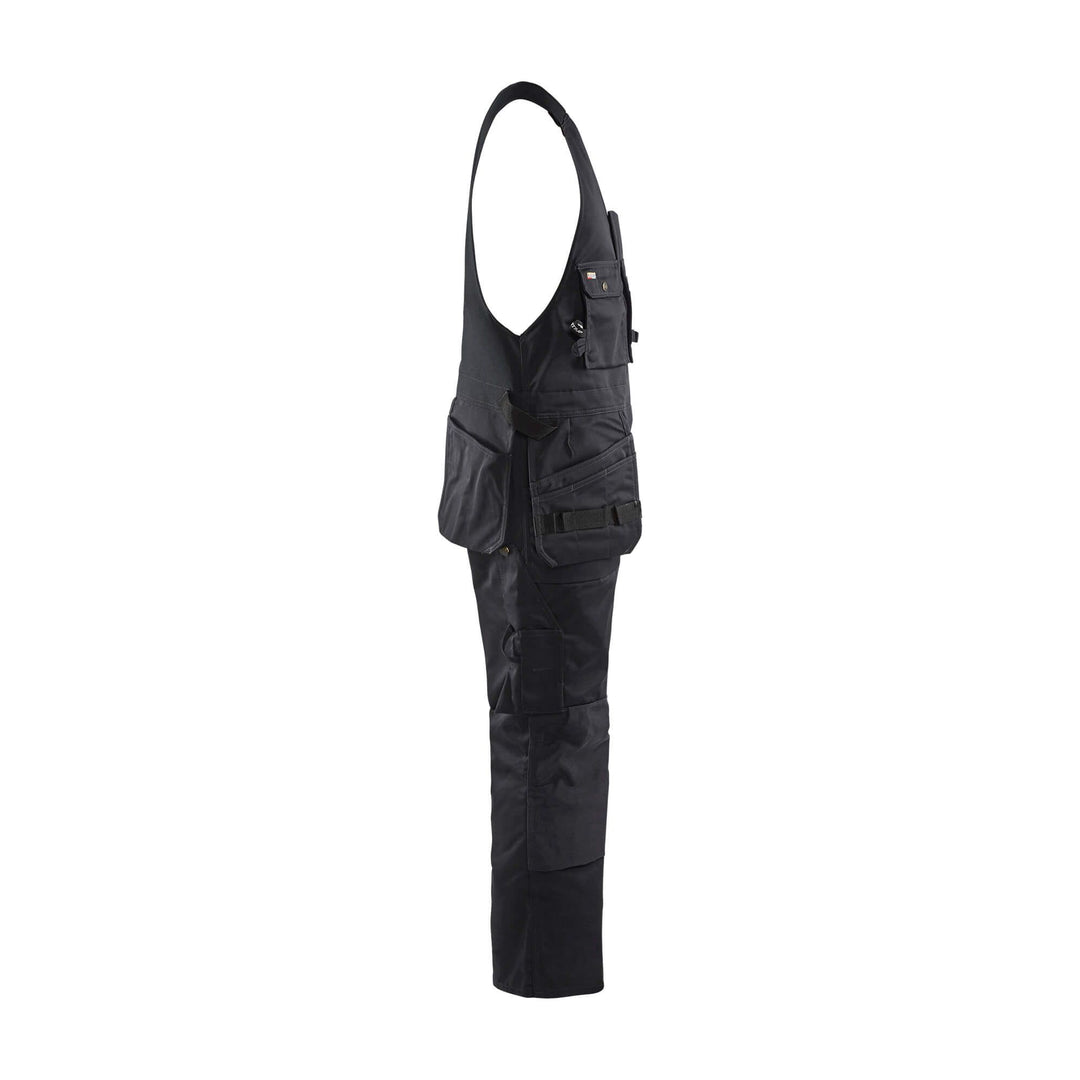 Blaklader 26501860 Black Sleeveless Overalls Black Right #colour_black