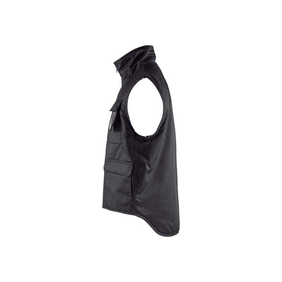 Blaklader 38011900 Body Warmer Fleece Lined Black Left #colour_black