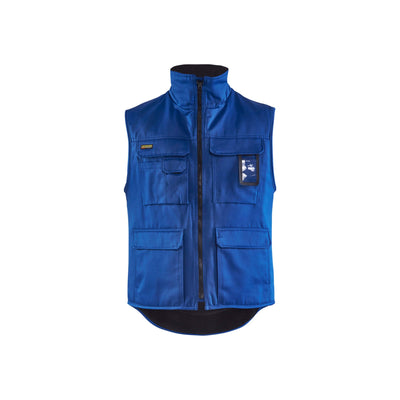 Blaklader 38011900 Body Warmer Fleece Lined Cornflower Blue Main #colour_cornflower-blue