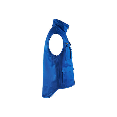 Blaklader 38011900 Body Warmer Fleece Lined Cornflower Blue Right #colour_cornflower-blue